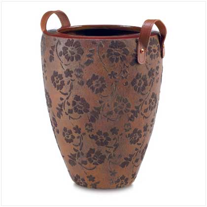NOSTALGIC HANDLED PLANTER VASE