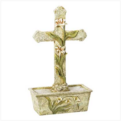 CROSS AND LILY FOUNTAIN