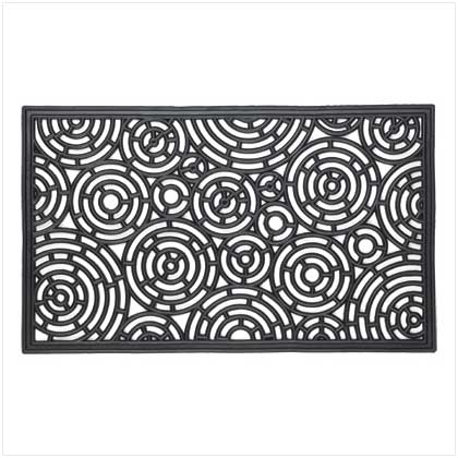 'ARTISTIC CIRCLES' WELCOME MAT