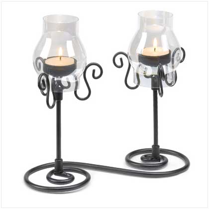 SCROLLED CANDELABRA