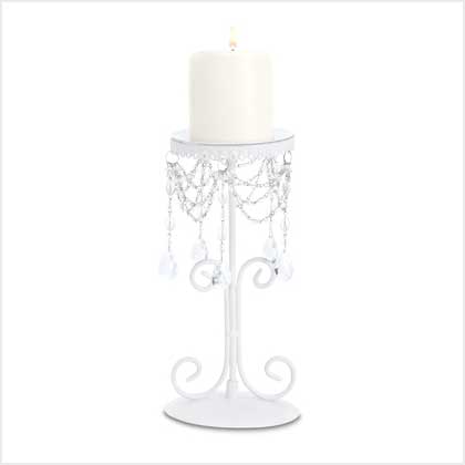 ELEGANT BEADED CANDLEHOLDER
