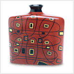ABSTRACT TRIBAL VASE