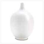 WHITE CERAMIC VASE