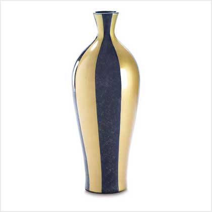MEDIUM STRIPED MUSEUM VASE
