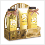 VANILLA CARAMEL BATH SET