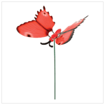 BOUNCY BUTTERFLY GARDEN STAKE