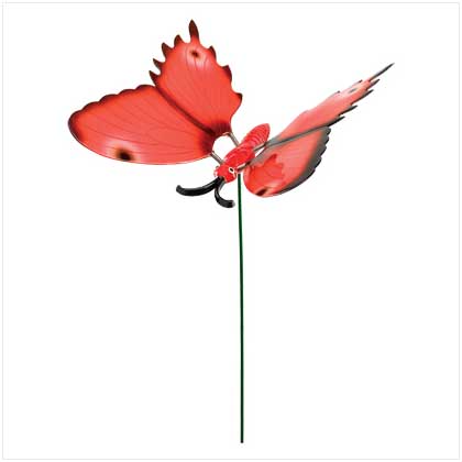 BOUNCY BUTTERFLY GARDEN STAKE
