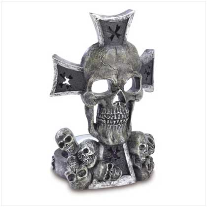 SKULL TEALIGHT HOLDER