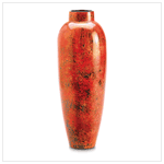 RED LACQUER VASE