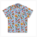 SPACE CADET BOY'S CAMP SHIRT S