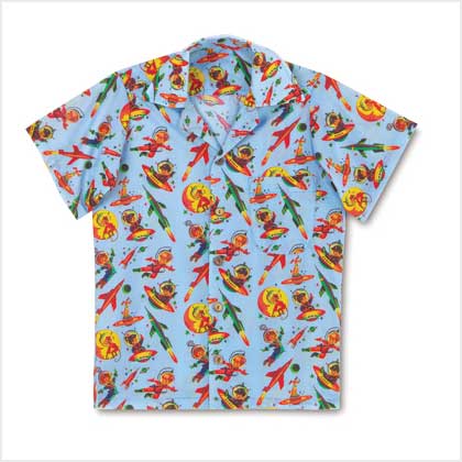 SPACE CADET BOY'S CAMP SHIRT