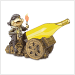 PIRATE FROG WINE BOTTLE HOLDER