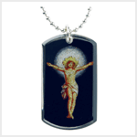 HOLY JESUS DOGTAG NECKLACE