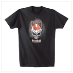 HARDCORE FOOTBALL T-SHIRT - XL
