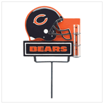 CHICAGO BEARS RAIN GAUGE