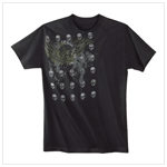WINGED SKULL T-SHIRT - XL