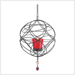 WIRE WEBWORK CANDLEHOLDER
