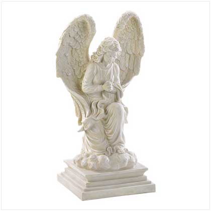 REVERENT ANGEL STATUE