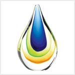 ART-GLASS TEARDROP