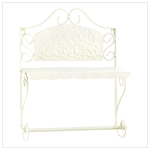 ELEGANT TOWEL BAR/SHELF