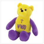 WWJD BEANBAG BEAR