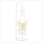 VINTAGE CRYSTAL DROP CANDLEHDR