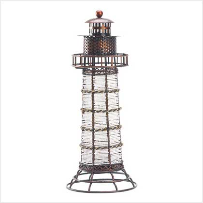 BEADED LIGHTHOUSE