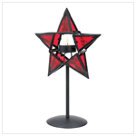 RUBY STAR CANDLE LAMP