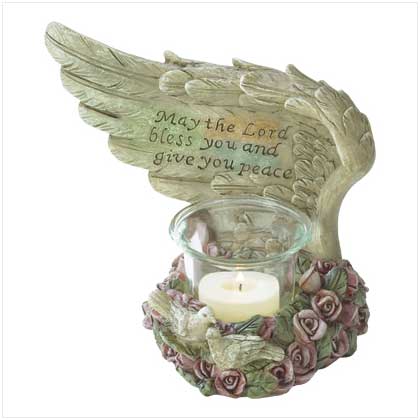 ANGEL'S BLESSING CANDLEHOLDER