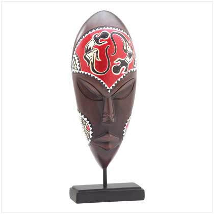 LIZARD TRIBAL MASK