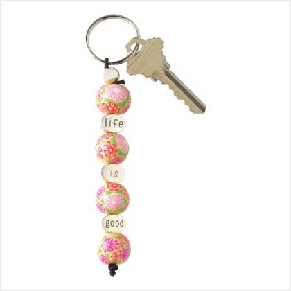 LIFE-IS-GOOD KEYCHAIN