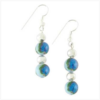 HANDCRAFTED PEACOCK EARRINGS