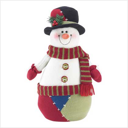 PATCHWORK SNOWMAN