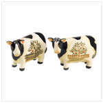 COUNTRY COW SALT & PEPPER SET