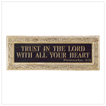 TRUST IN THE LORD PLAQUE