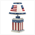 VINTAGE AMERICANA LAMP