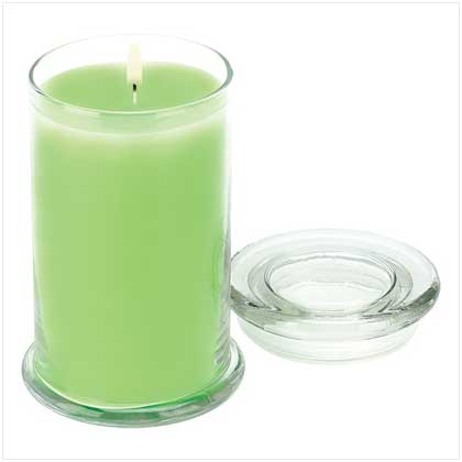 PEAR SCENT FRUIT JAR CANDLE