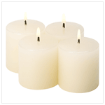 IVORY VANILLA MINI PILLARS