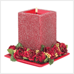 RED STARDUST CANDLE