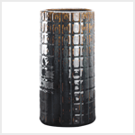 TEXTURED EARTHTONE VASE