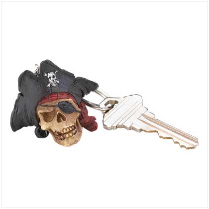 PIRATE SKULL KEYCHAIN PACK