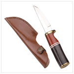 EXOTIC WOOD HUNTING KNIFE