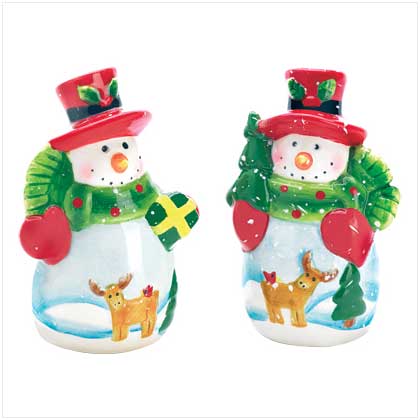 SNOWMAN SALT & PEPPER SET