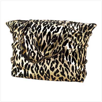 GOLDEN LEOPARD TOTE