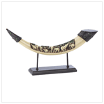 LUCKY ELEPHANTS TUSK SCULPTURE