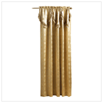 ROYAL GOLD TASSELED WINDOW PAN