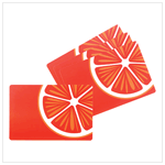 ORANGE PLACEMAT -SET OF 4