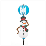 SNOWMAN 3D SPINNING YARD DECOR
