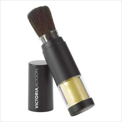 VJ GOLD SHIMMER POWDER BRUSH